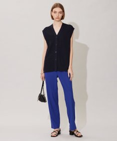 ICB 【洗える】 リネンブレンドシャイン ベスト