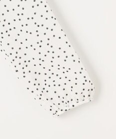 自由区 L 【洗える】ロイヤルシフォンドット柄 ブラウス