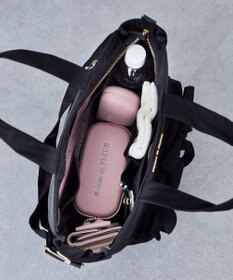 Maison de FLEUR ボンネルリボンショルダーバッグ