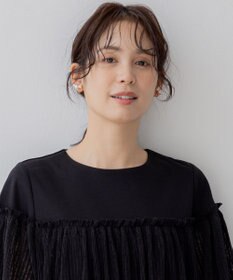 組曲 スリーフェイクパールイヤリング