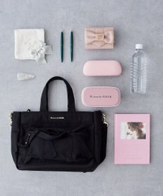 Maison de FLEUR ボンネルリボンショルダーバッグ