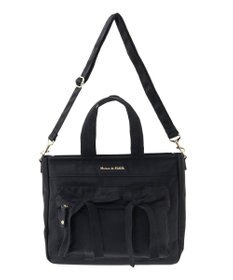 Maison de FLEUR ボンネルリボンショルダーバッグ