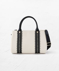 TOCCA 【大人百花掲載】LACE TOTE トートバッグ