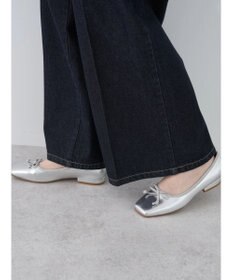 earth music&ecology フロントジップデニムパンツ