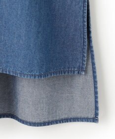 23区 【SLOW/一部店舗限定】ライトオンス デニム バックリボン ブラウス