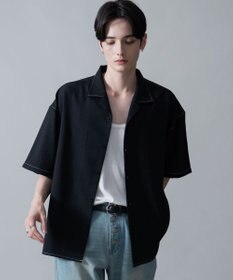 WEGO 【速乾/しわになりにくい/MLサイズ展開】ドライポリオープンカラーシャツ（SS）