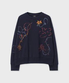 Paul Smith フラワー ステッチ スウェット
