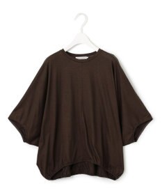 ICB L 【接触冷感・速乾・洗える】Ly.Coハイゲージ ドルマンスリーブプルオーバー