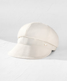 TOCCA 【百田夏菜子さん着用】【サイズ調整可】BELTED GROSGRAIN キャスケット 帽子 [新色]アイボリー系