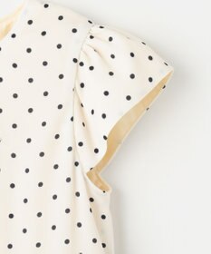 組曲 KIDS 【110-140㎝】ドットシフォン ワンピース