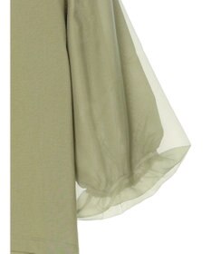 Green Parks オーガンジードッキングプルオーバー