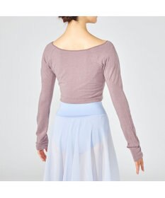 Chacott ラウンドネック・ショートトップ (サーモギア(R)糸使用）