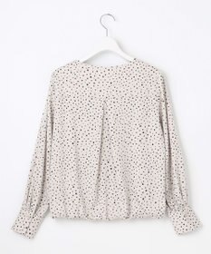 自由区 【洗える】TOROクルーネック ブラウス