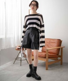 WEGO ショートメッシュニットプルオーバー