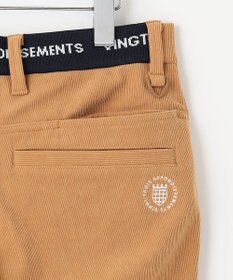 23区GOLF 【MEN】【ストレッチ】コーデュロイ カラーパンツ