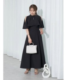 earth music&ecology ＳＥＴ２点ケープ＋キャミワンピース