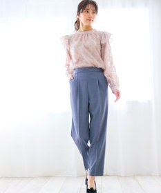 Feroux 美シルエットカラーテーパード パンツ