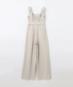 GRACE CONTINENTAL 麻調ベルトサロペット