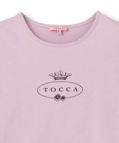 TOCCA 【洗える】TOCCA LOGO TEE Tシャツ