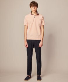 JOSEPH ABBOUD 【ウエストも伸びる/Eco撥水】オーガニックマイクロピケストレッチ パンツ