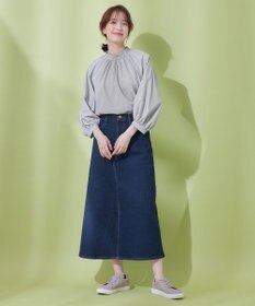 ANY 【速乾/UVカット/抗菌防臭/手洗い】エニィファンクションボリューム袖ブラウス