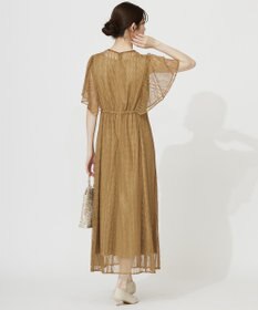 ANY SIS 【洗える】ストライプレーシー ドレス