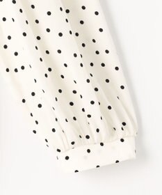 ANY 【洗濯機可・UVケア・接触冷感】フリルネックブラウス