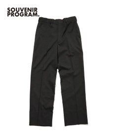 J.PRESS MEN 【J.PRESS ORIGINALS】【UNISEX】Polyester Sharkskin Piped Stem Nontuck Slacks