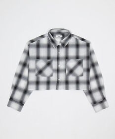 WEGO ショートチェックシャツ