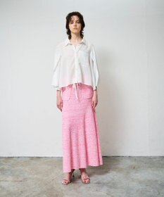 GRACE CONTINENTAL シアーポンチョシャツ