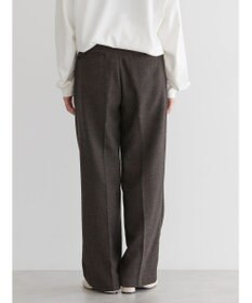 AMERICAN HOLIC ツイードタックワイドパンツ