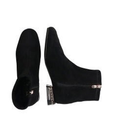 Bridget Birkin 【Bridget Birkin】パールチェーンヒールストレッチショートブーツ