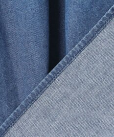 23区 【SLOW/一部店舗限定】ライトオンス デニム バックリボン ブラウス