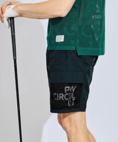 PW CIRCULUS 【MEN】メッシュカーゴショーツ ゴルフ