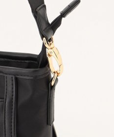 LA BAGAGERIE 【MONICA】ナイロンコンビショルダーバッグ