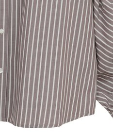 CRAFT STANDARD BOUTIQUE 袖シャーリングバンドカラーシャツ