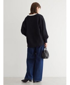 AMERICAN HOLIC エコカルットクルーネックカーディガン