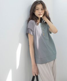 組曲 S IZAコットンドルマンスリーブ Tシャツ