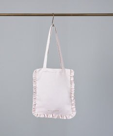 Maison de FLEUR EC限定フリルサテントートバッグ