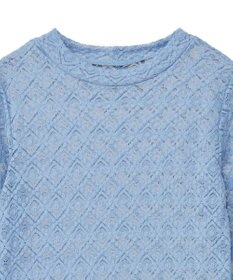 earth music&ecology フラワーレースプルオーバー