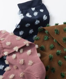 TRICOTE ドットファーソックス
