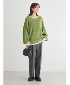 Green Parks ・Ｐｅｔｉｔ　Ｆｌｅｕｒ　レイヤード風ハイショクニット