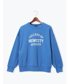 Te chichi 裏毛ロゴプルオーバー