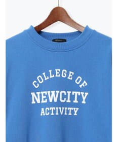 Te chichi 裏毛ロゴプルオーバー