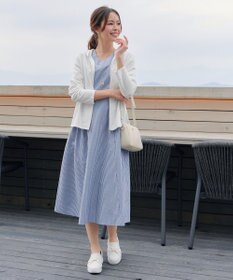 Tiaclasse 【安田美沙子さん着用】キャンバスリボンスリッポン