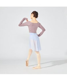 Chacott ラウンドネック・ショートトップ (サーモギア(R)糸使用）