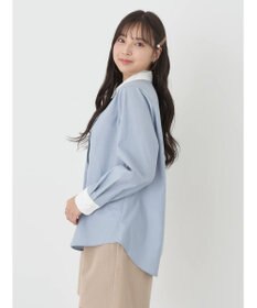 earth music&ecology クレリックシャツ