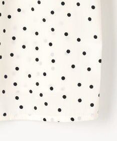 ANY 【洗濯機可・UVケア・接触冷感】フリルネックブラウス