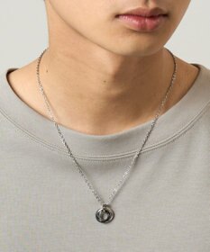 WEGO ミニトリプルリングチェーンネックレス