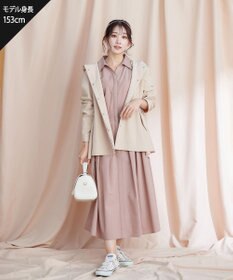 Tiaclasse 【洗える】シャツワンピース